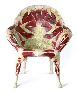Weird Furniture: Meat Chair