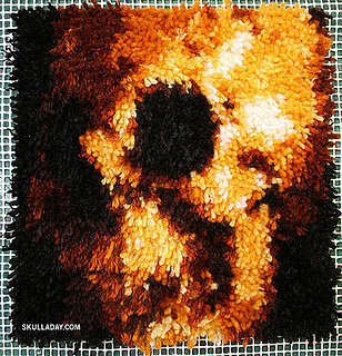 Love It or Hate It? Skull Latch Hook Rug