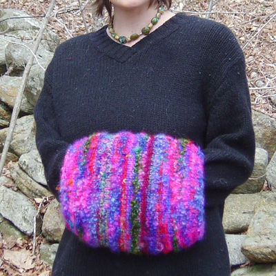 Make your own Woollen Hand Muff