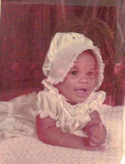 baby photo,1975