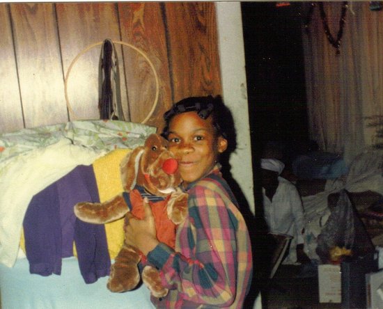 xmas; i think 8 or 9 years old