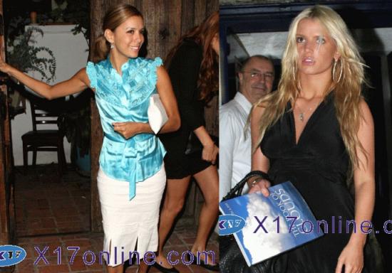 Jessica & Eva Celebrate their Hairdresser