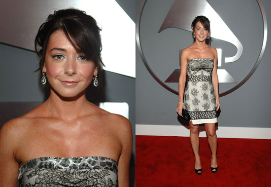 The Grammys Red Carpet: Alyson Hannigan