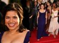 The Golden Globes Red Carpet: America Ferrera