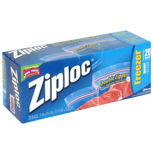 Ziploc Bag Beauty, Part II: Save It For the Solids
