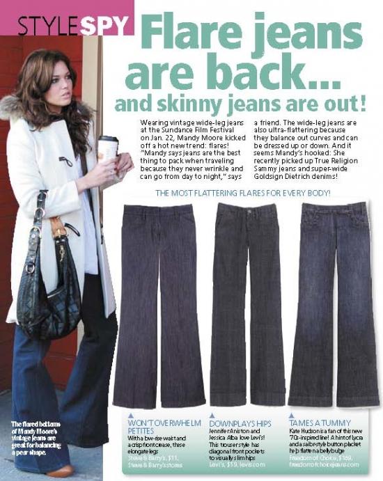 Trend Alert: Wide Legged Jeans!
