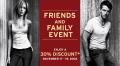 Friends and Family Discounts: Levi's Store