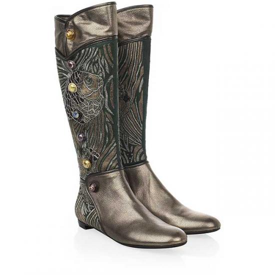 Sergio Rossi Kimono Embroidered Boots: Love It or Hate It?