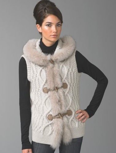 Trend Alert: Fur Vests Trend Alert: Fur Vests