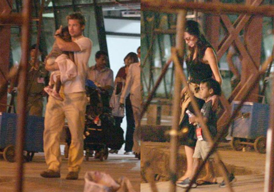 Jolie-Pitt Weekend Getaway