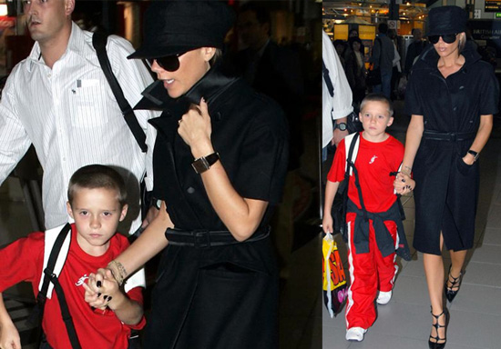 Posh & Brooklyn Head to Japan