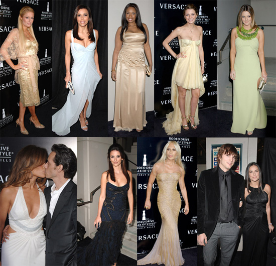 Versace Honored in Hollywood