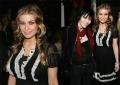 Carmen Catches Up Joan Jett at Anna Sui