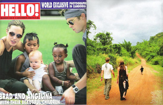 Angelina Talks About Brad, Jen and Her Family