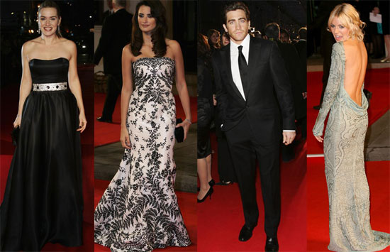 The Beautiful Babes at the BAFTAs