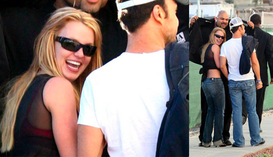 Britney Flirts in Vegas