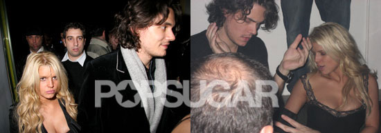 Jessica and John's New Year Kiss