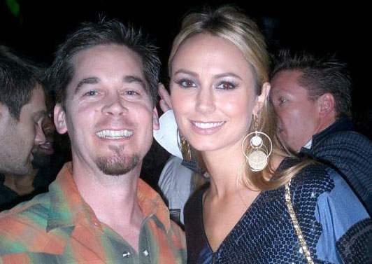 Celebrity Sighting: Super Bowl With Stacy Keibler Celebrity Sighting: Super Bowl With Stacy Keibler