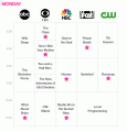 FALL TV:  Monday Nights