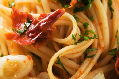 Today's Special: Spaghetti with Creamy Sun-Dried Tomato Sauce