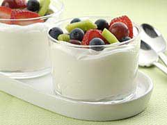 Snack Attack: Frozen Fruit + Nonfat Whipped Topping