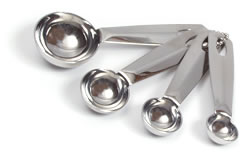 Fittingly Mad:  Grams to Teaspoons