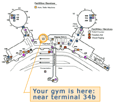 Airport Gyms For Your Travels