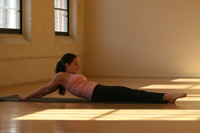 Stretch It:  Sleeping Shoulder Stretch
