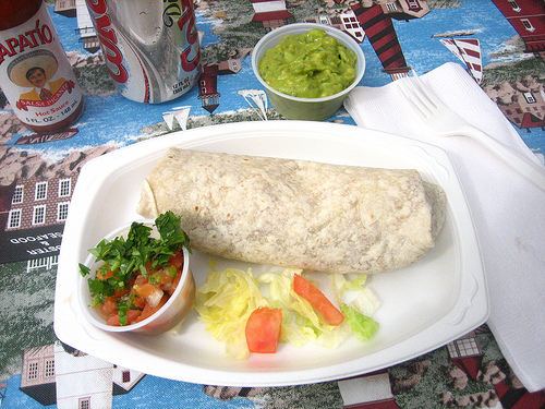 Is a burrito a sandwich...?