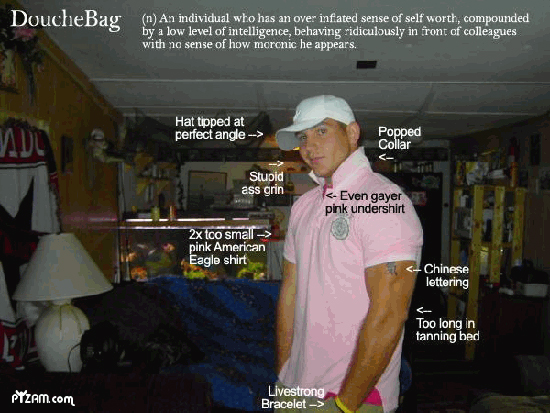 Portrait of a Douchebag
