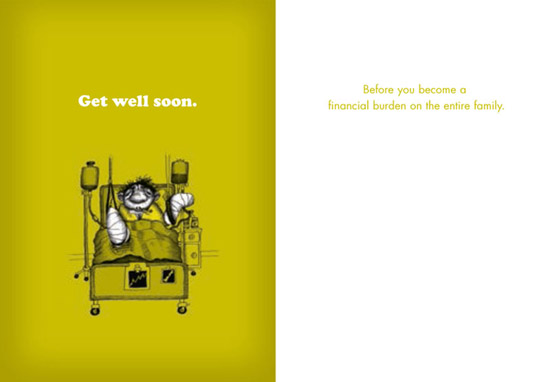 Product of the Day: Get Well Soon Greeting Card