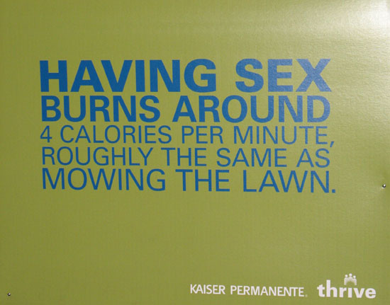 Hey Sex Addicts: Kaiser Says Keep Procrastinating!