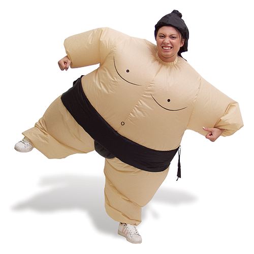 Product of the Day: Inflatable Sumo Suit