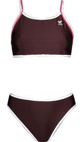 Double Binding Reversible Diamondback Workout Bikini