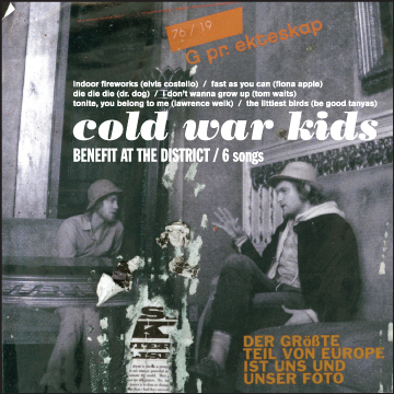 Free Downloads! Six Covers by the Cold War Kids