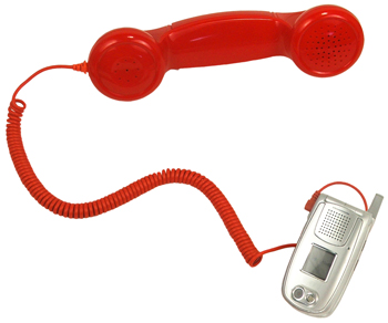 Old School Cell Phone Receiver - My Geeky Valentine