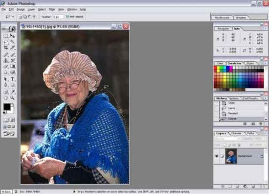 How To Selectively Add Color To A Pic Using Photoshop