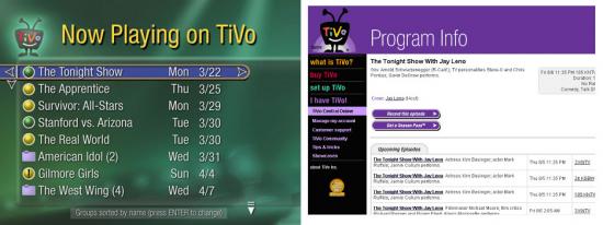 How To Program Your TiVo Online