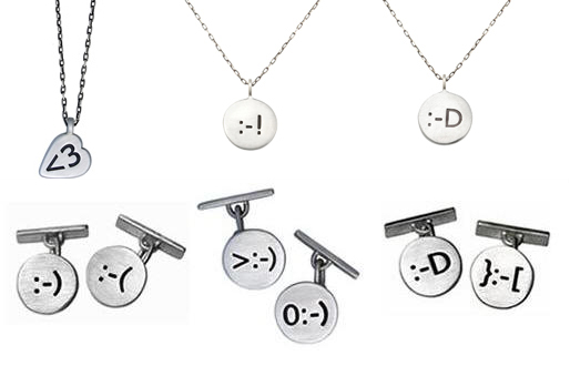 Totally Geeky or Geek Chic? I <3 AIM Code Necklaces