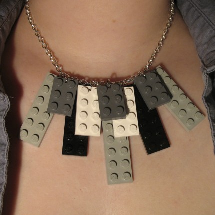 Totally Geeky or Geek Chic? Lego Obsession Necklace