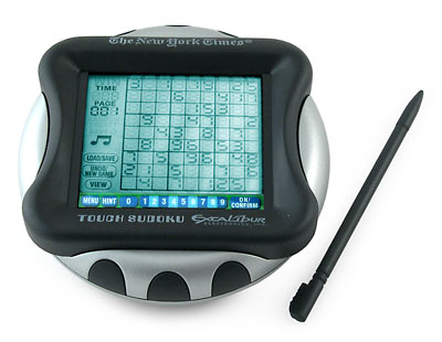 Practice Patience With Handheld Sudoku Game