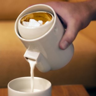 Your Fancy Coffee Deserves a Fancy Milk and Sugar Set