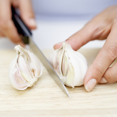 Smelly Garlic Hands Be Gone!