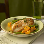 Today's Special: Golden Chicken & Autumn Vegetables