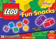 Lego Snacks: Play With Your Food