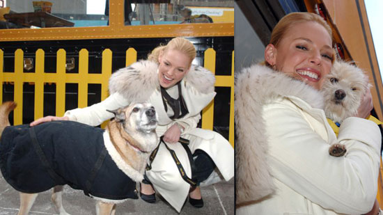 Katherine May Not Be Up to Speed on Faux Fur Debate