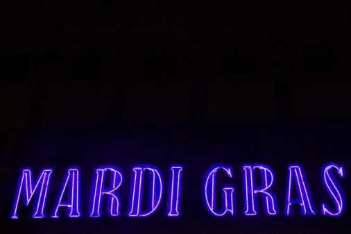 Come Party With Me: Mardi Gras Bash - Invitations