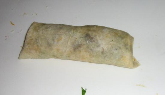 Today's Special: Vegetarian Burrito With Asian Flavors