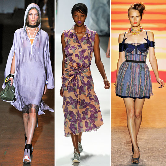 The Top Five Colour Trends from Spring Summer 2012 Runways: Pastels, All White and Metalllics