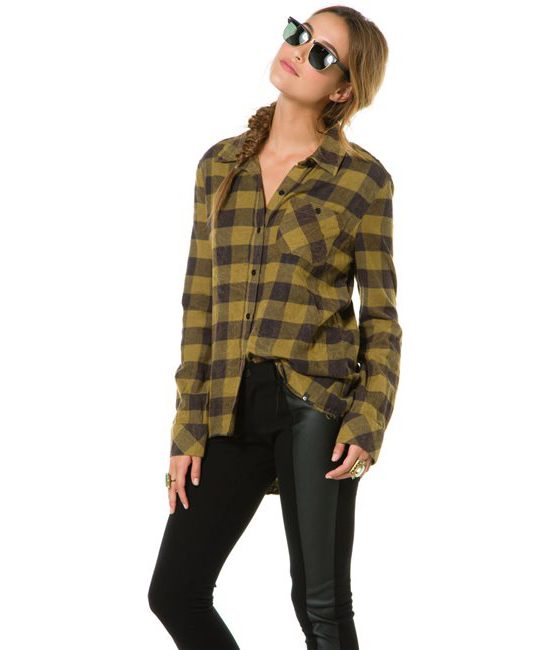 Women S Plaid Flannel Shirts Popsugar Fashion